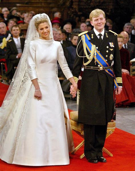 koningin maxima trouwjurk